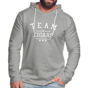 Team Cigars Lightweight Terry Hoodie - heather gray