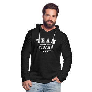 Team Cigars Lightweight Terry Hoodie - charcoal gray